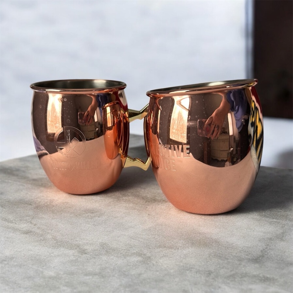 💚3/$30💚Copper Moscow Mule Mugs Set from Hunt a Killer detective juice true crime